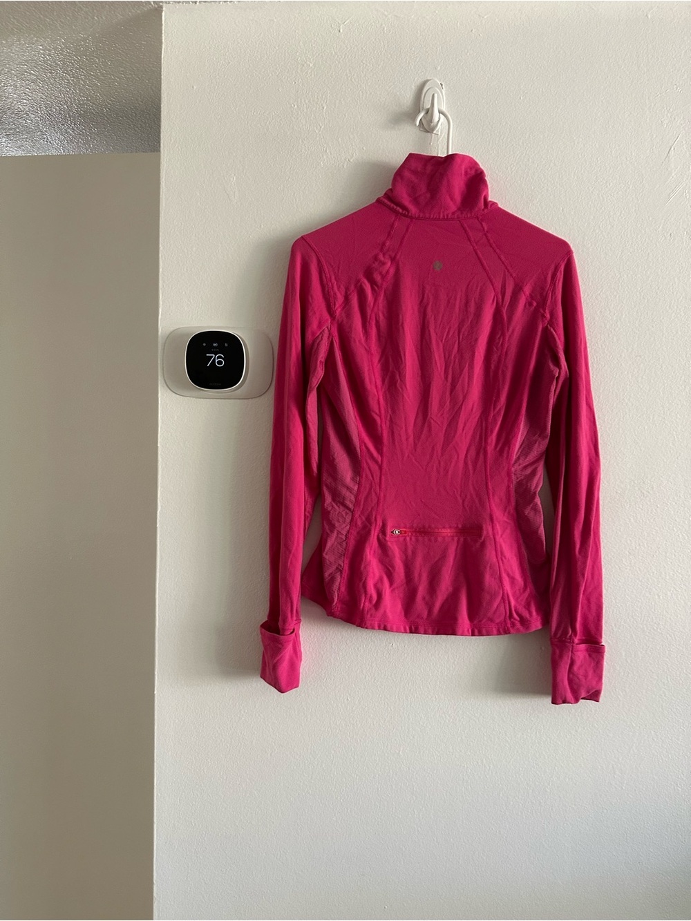 Lululemon Hot Pink Women's Athletic 1/2 zip pullover women 8 - Picture 1 of 4